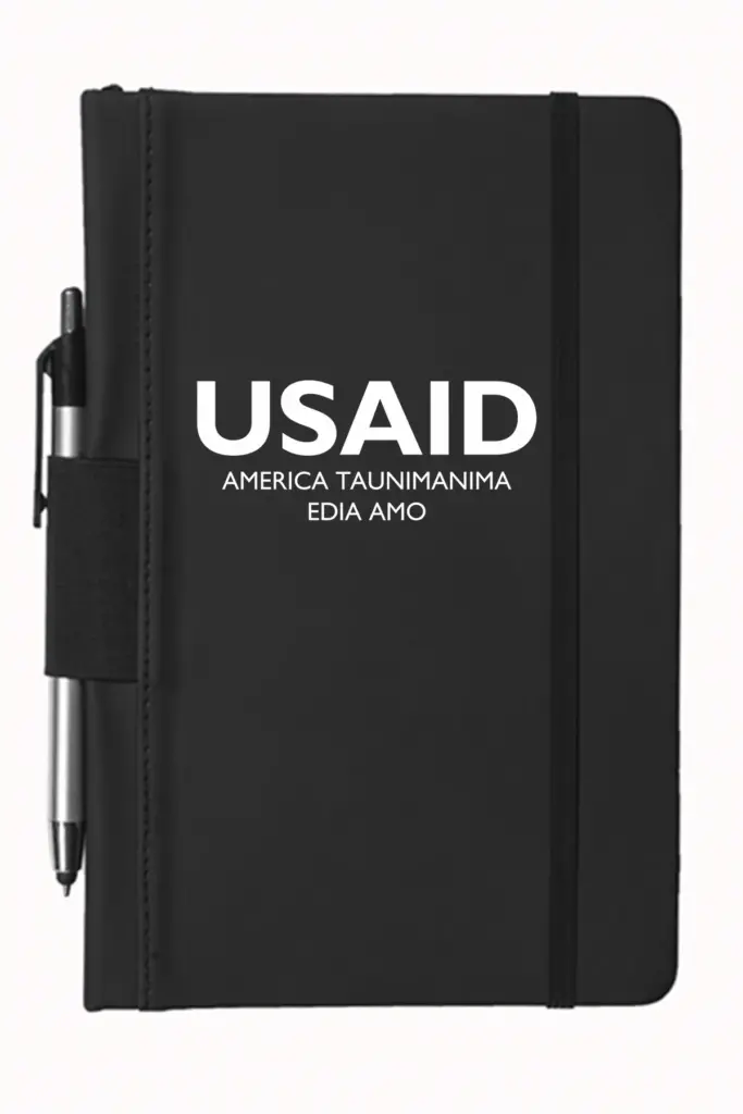 USAID Motu - 5"x9" Executive Notebooks with Pen