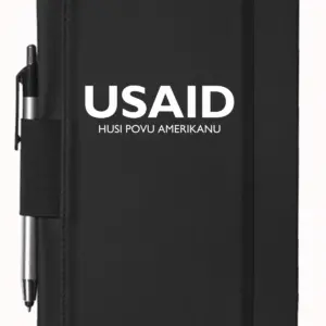 USAID Tetum - 5"x9" Executive Notebooks with Pen