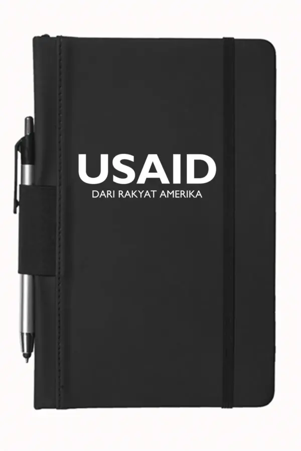 USAID Bahasa Indonesia - 5"x9" Executive Notebooks with Pen