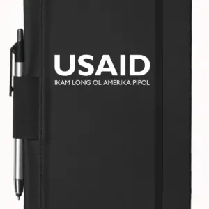 USAID Tok Pisin - 5"x9" Executive Notebooks with Pen