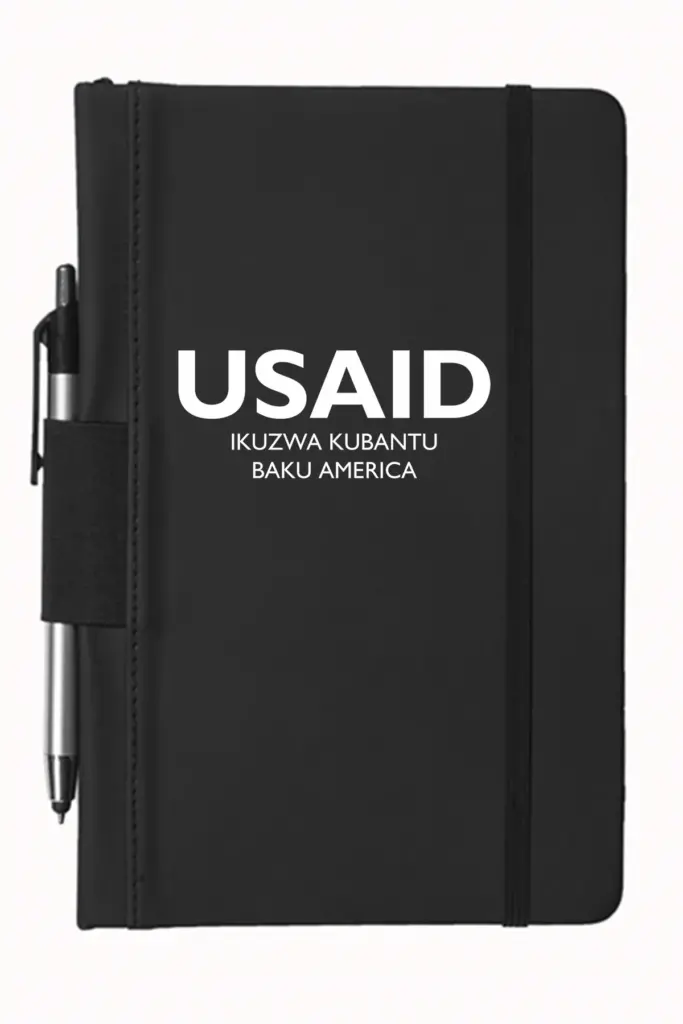 USAID Tonga - 5"x9" Executive Notebooks with Pen