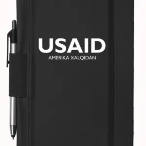 USAID Uzbek - 5"x9" Executive Notebooks with Pen