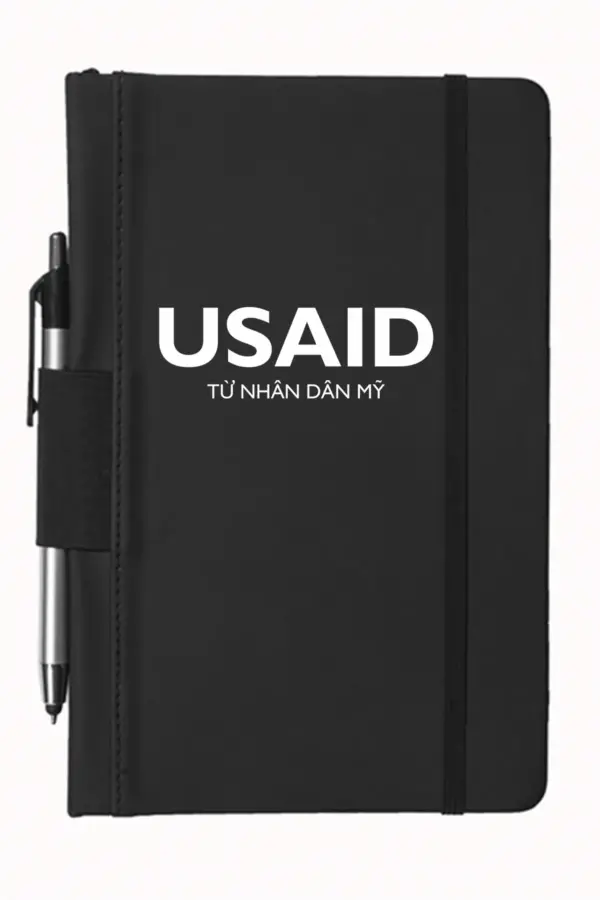 USAID Vietnamese - 5"x9" Executive Notebooks with Pen