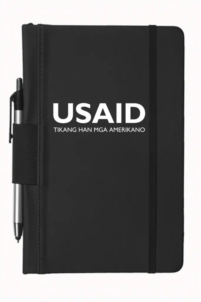 USAID Waray-Waray - 5"x9" Executive Notebooks with Pen