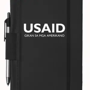 USAID Cebuano - 5"x9" Executive Notebooks with Pen