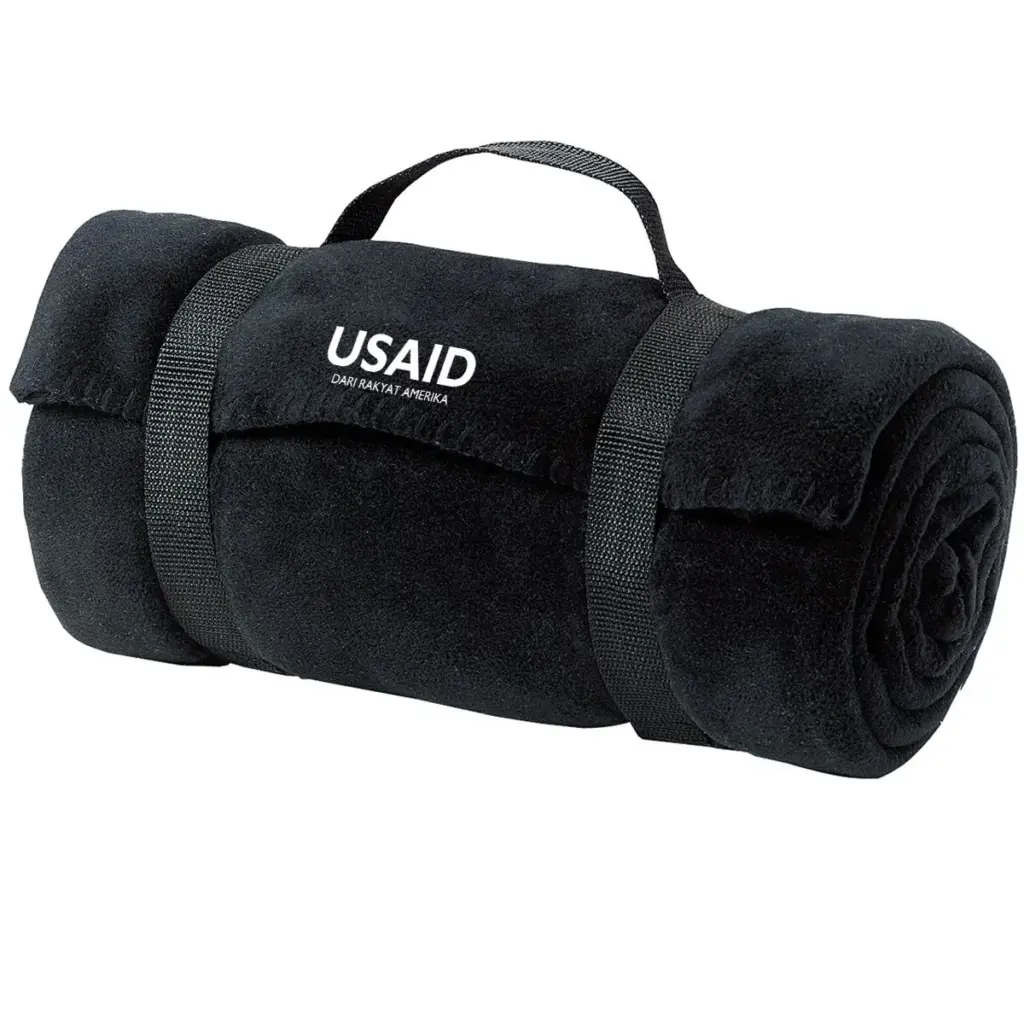 USAID Bahasa Indonesia - Port Authority Value Fleece Blanket w/ Strap