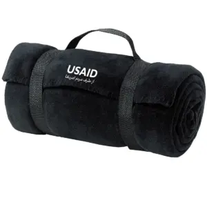 USAID Farsi - Port Authority Value Fleece Blanket w/ Strap