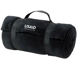 USAID Bangla - Port Authority Value Fleece Blanket w/ Strap