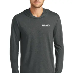 USAID Mongolian - District Men's Perfect Tri Long Sleeve Hoodie