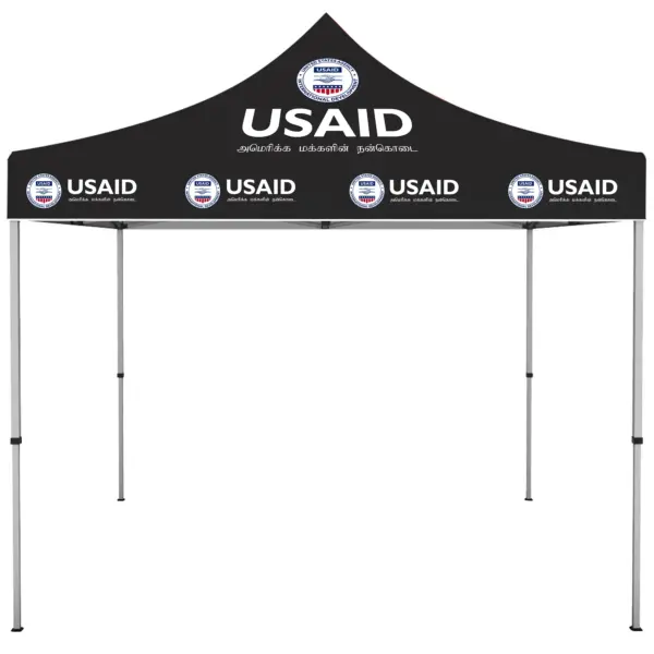 USAID Tamil - ONE CHOICE 10 ft. Steel Canopy Tent Dye-Sub Graphic Package