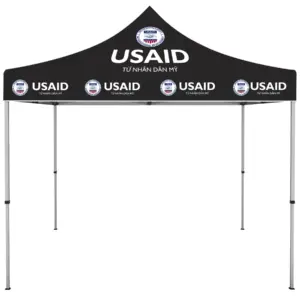 USAID Vietnamese - ONE CHOICE 10 ft. Steel Canopy Tent Dye-Sub Graphic Package