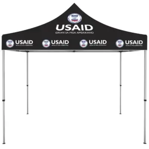 USAID Cebuano - ONE CHOICE 10 ft. Steel Canopy Tent Dye-Sub Graphic Package