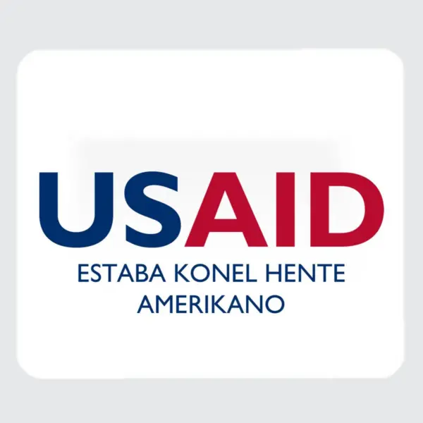 USAID Chavacano - Large Rectangle Full Color Mouse Pads (9.25"x7.75"x0.625)