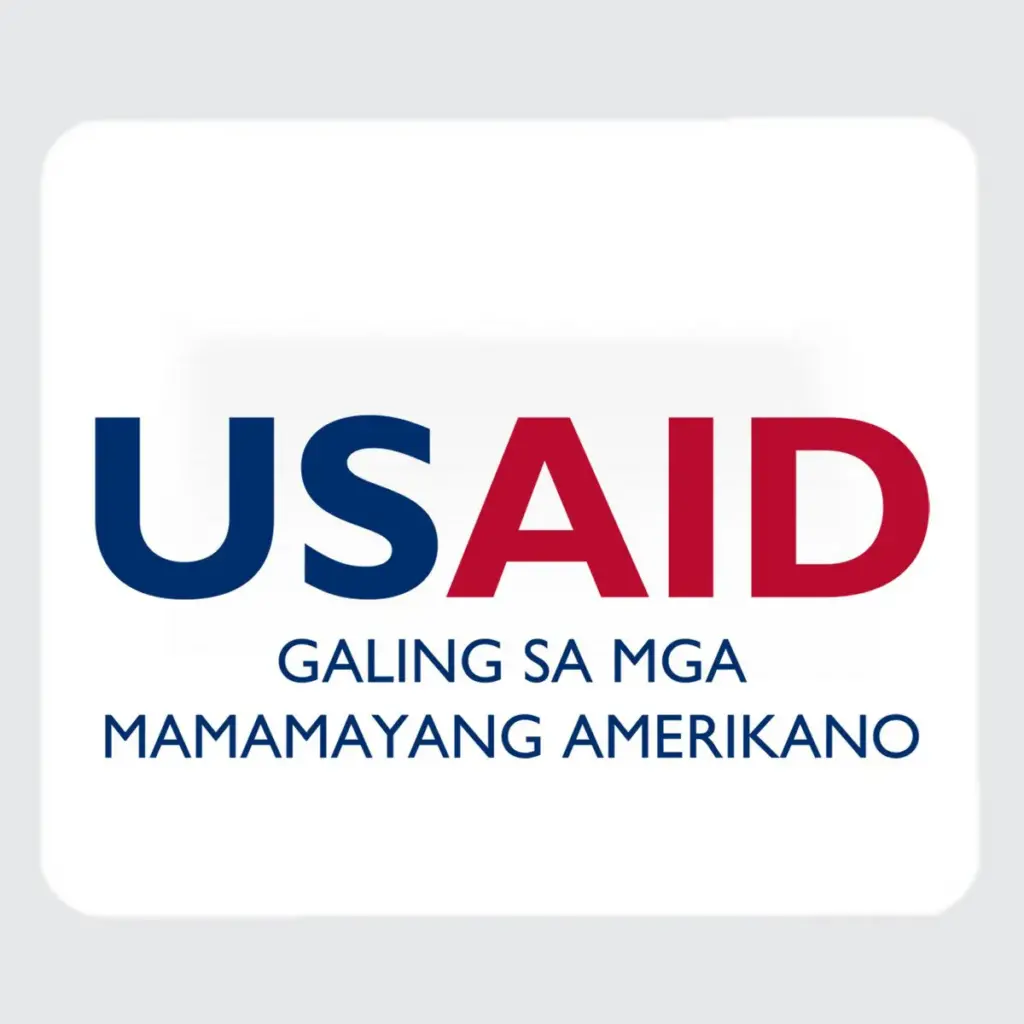 USAID Filipino - Large Rectangle Full Color Mouse Pads (9.25"x7.75"x0.625)