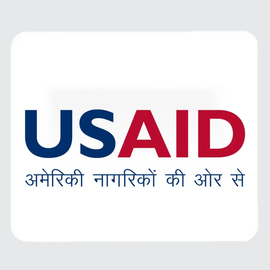 USAID Hindi - Large Rectangle Full Color Mouse Pads (9.25"x7.75"x0.625)
