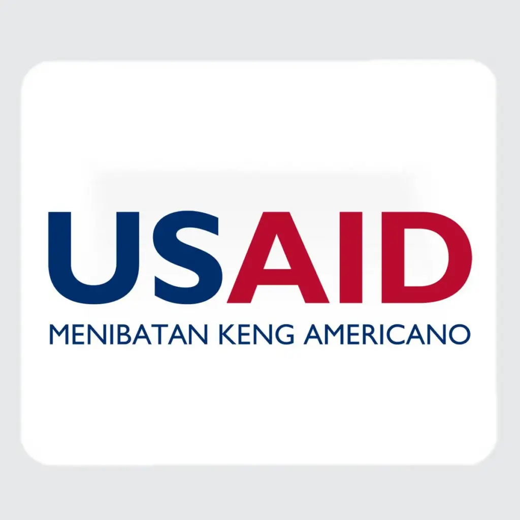 USAID Kapampangan - Large Rectangle Full Color Mouse Pads (9.25"x7.75"x0.625)