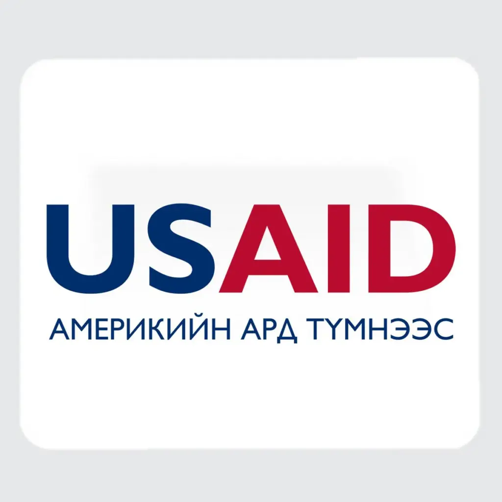 USAID Mongolian - Large Rectangle Full Color Mouse Pads (9.25"x7.75"x0.625)