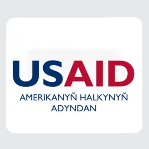 USAID Turkmen - Large Rectangle Full Color Mouse Pads (9.25"x7.75"x0.625)