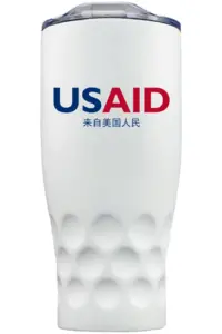 USAID Mandarin - 27 Oz. Molokini Stainless Steel Tumblers