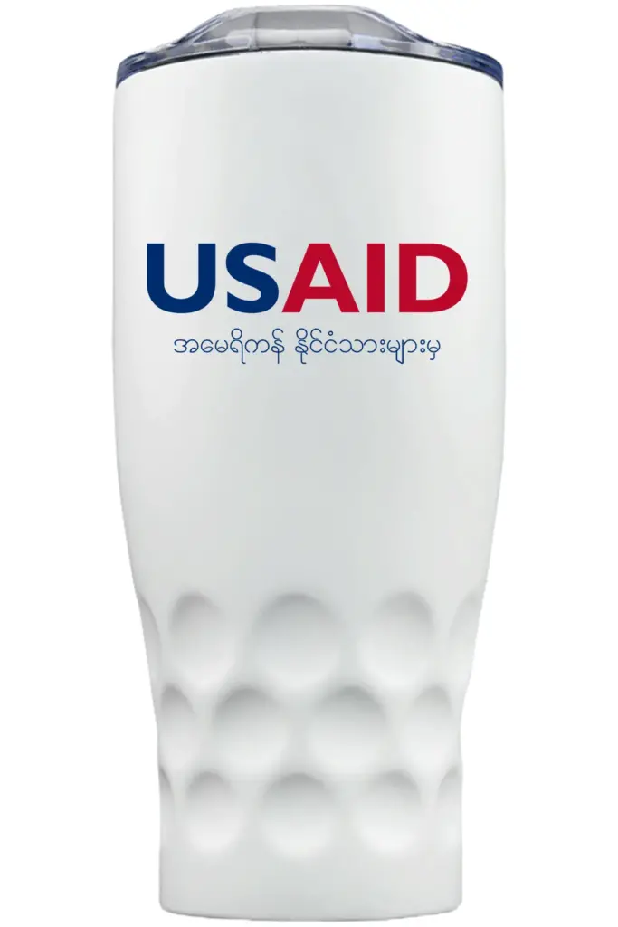 USAID Burmese - 27 Oz. Molokini Stainless Steel Tumblers