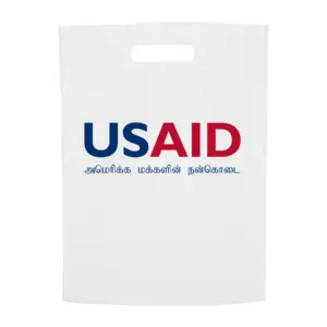 USAID Tamil - Non-Woven Exhibition Tote Bags (11"x14")