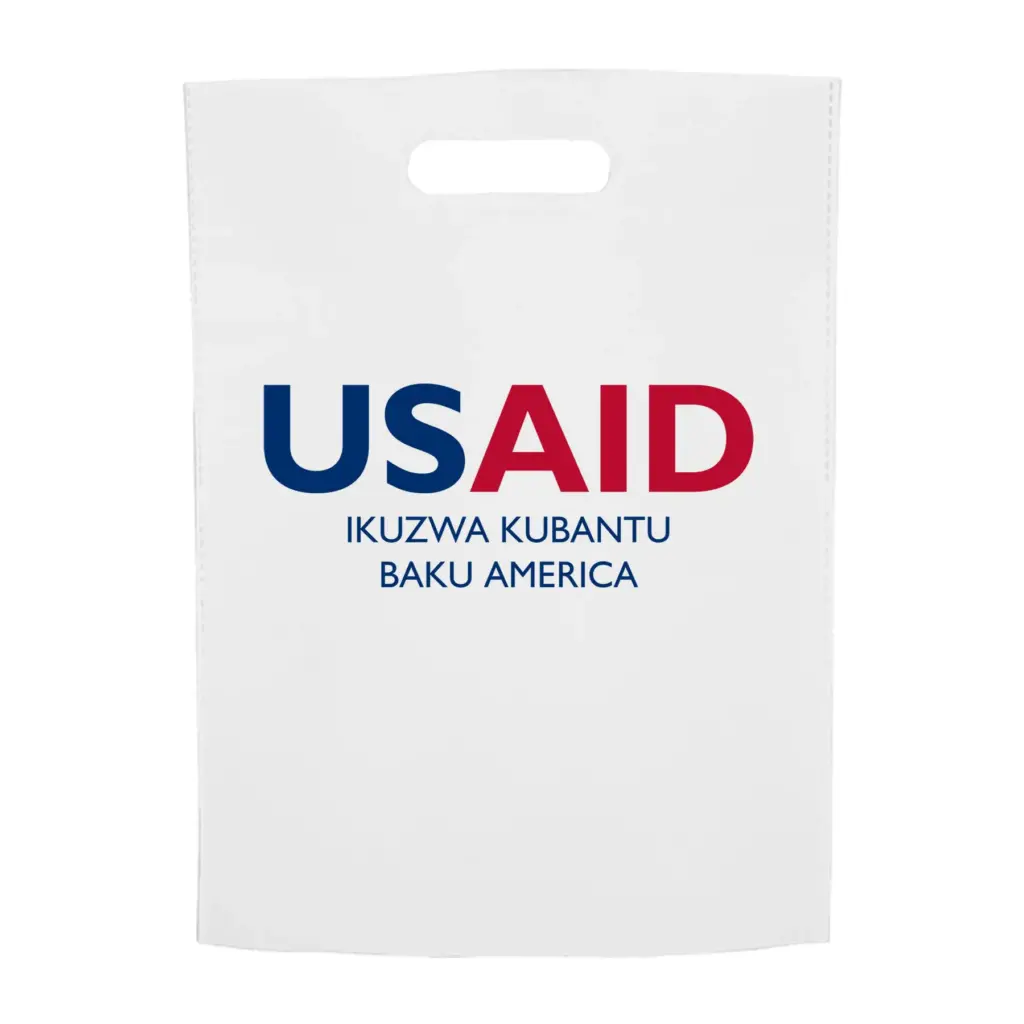 USAID Tonga - Non-Woven Exhibition Tote Bags (11"x14")