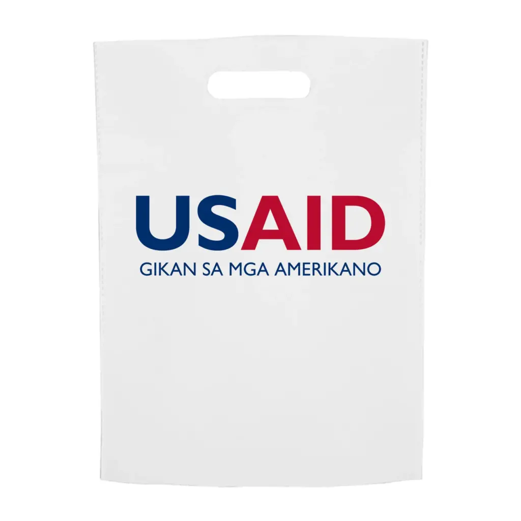 USAID Cebuano - Non-Woven Exhibition Tote Bags (11"x14")