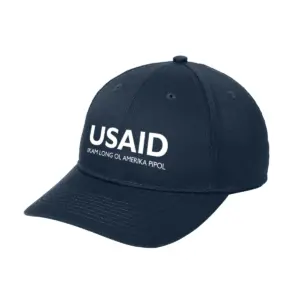 USAID Tok Pisin - Embroidered Port Authority Easy Care Cap (Min 12 pcs)