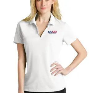 USAID Tetum Nike Ladies Dri-FIT Micro Pique 2.0 Polo