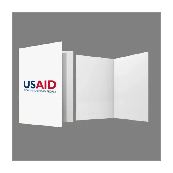 USAID Khmer - Presentation Folder w/ UV Gloss (9"x12")
