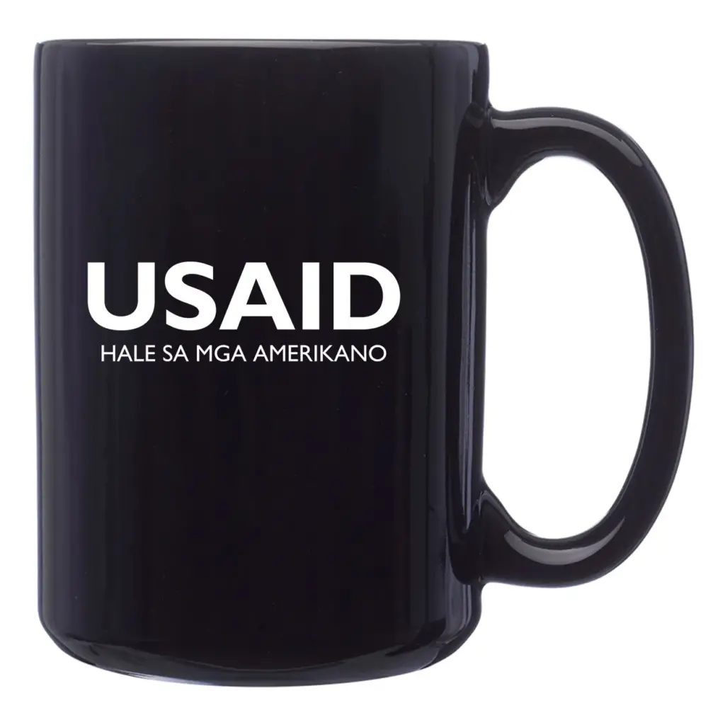 USAID Bicolano - 15 Oz. Large El Grande Coffee Mugs