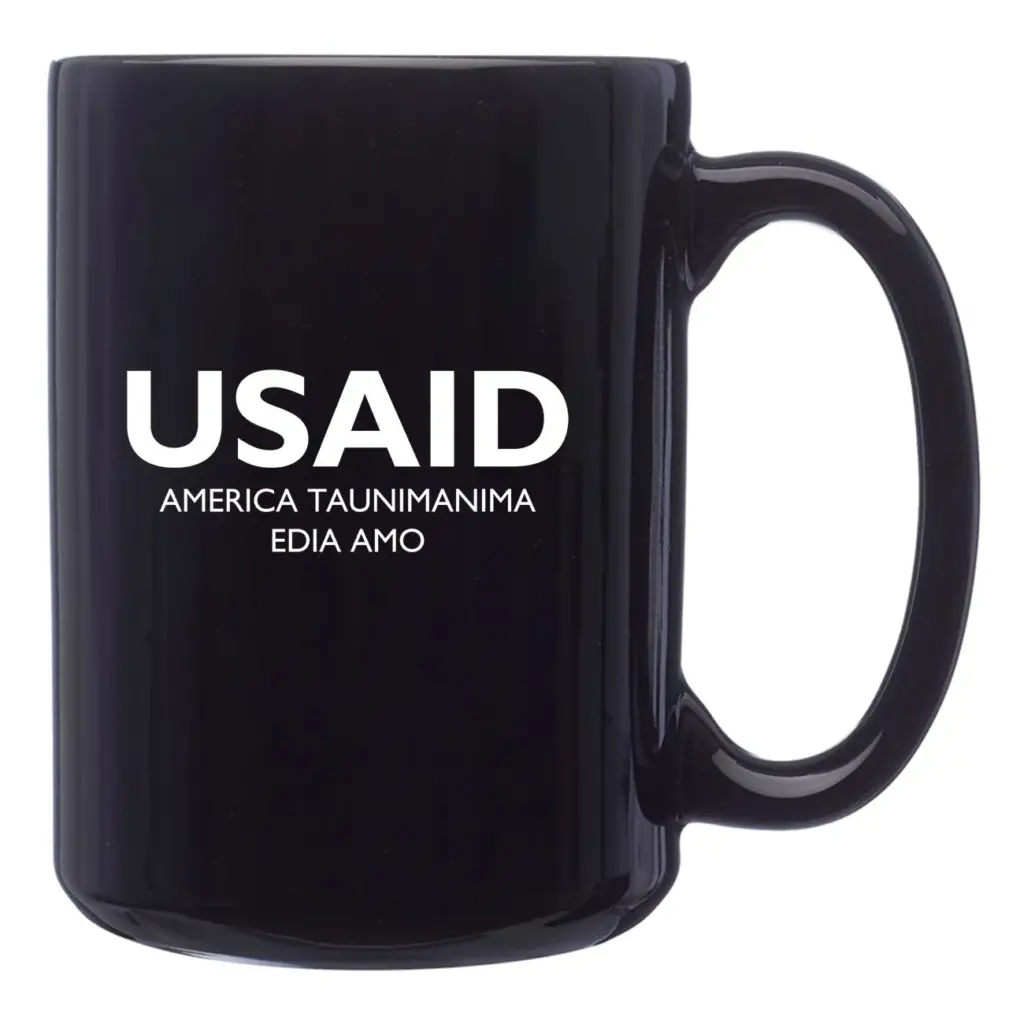 USAID Motu - 15 Oz. Large El Grande Coffee Mugs