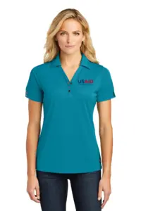 USAID Mongolian OGIO Ladies Glam Polo Shirt