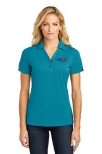USAID Uzbek OGIO Ladies Glam Polo Shirt