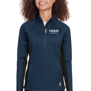 USAID Filipino SPYDER Ladies Constant Half-Zip Sweater