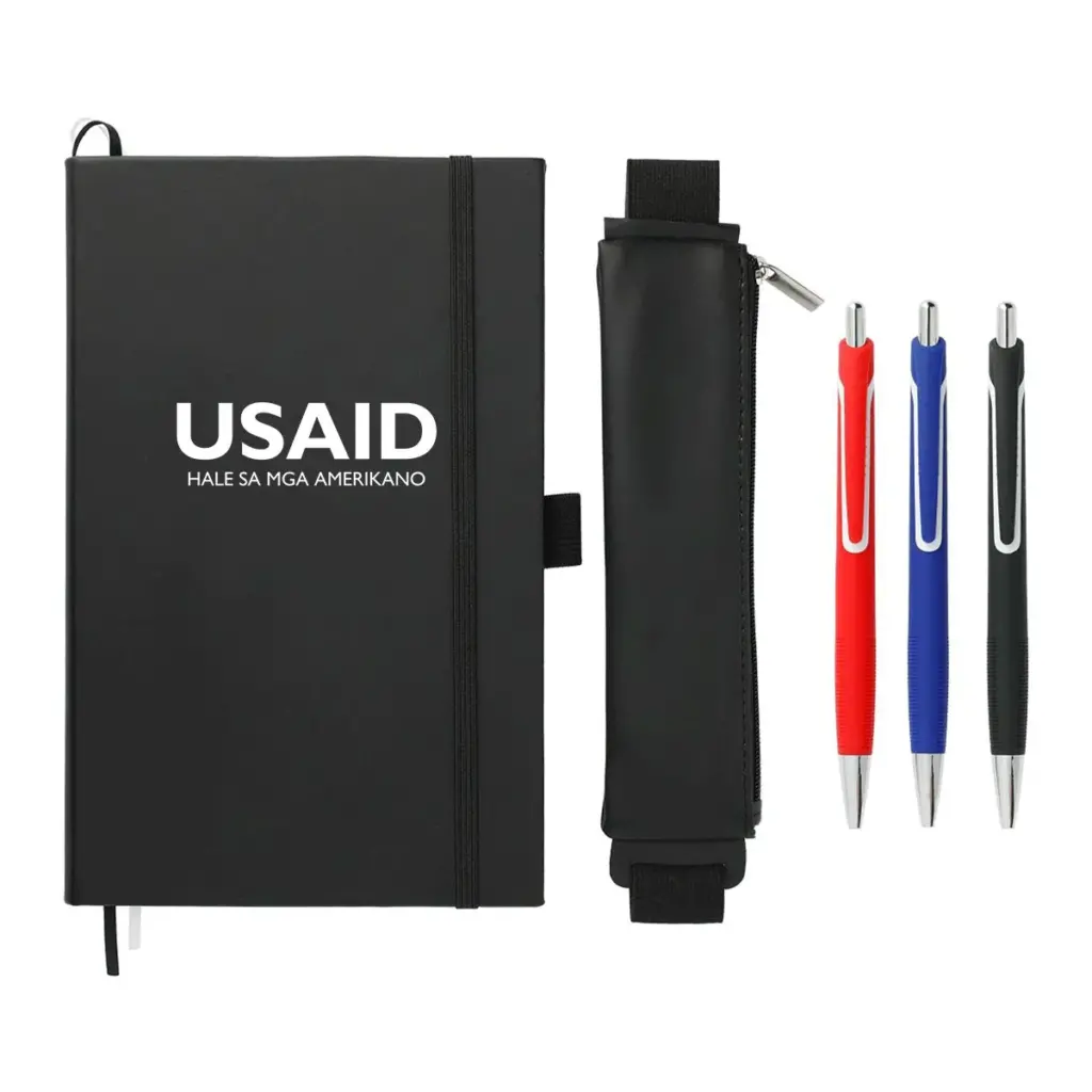 USAID Bicolano - 5.5" X 8.5" Function Bulleting Notebook Bundle Set