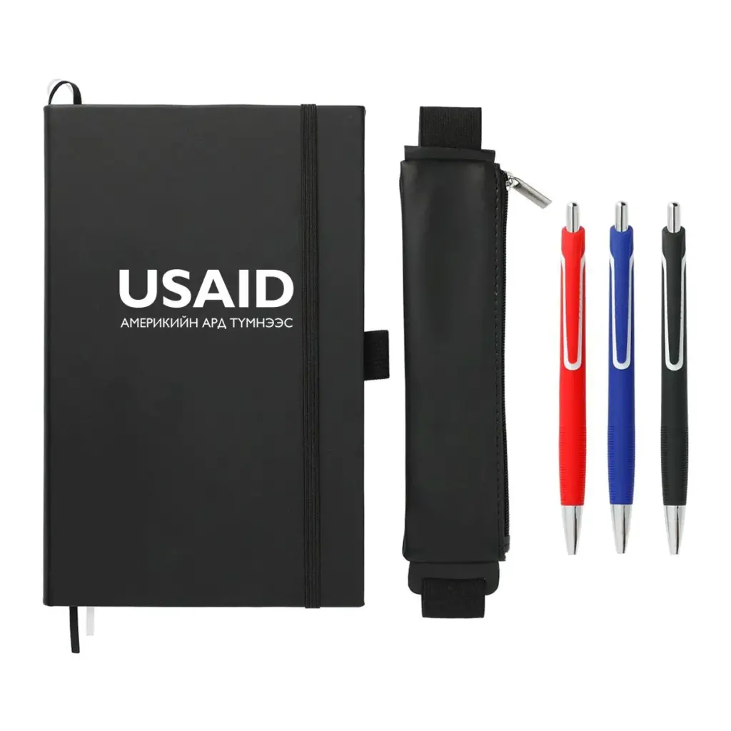 USAID Mongolian - 5.5" X 8.5" Function Bulleting Notebook Bundle Set