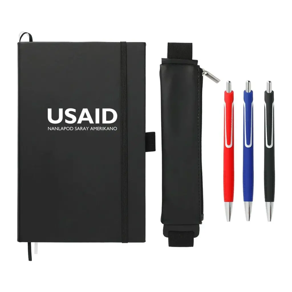 USAID Pangasinense - 5.5" X 8.5" Function Bulleting Notebook Bundle Set