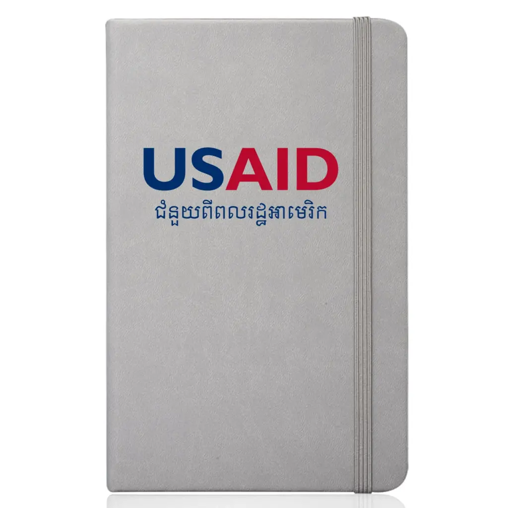 USAID Khmer - Barrington Hardcover Journals with Band
