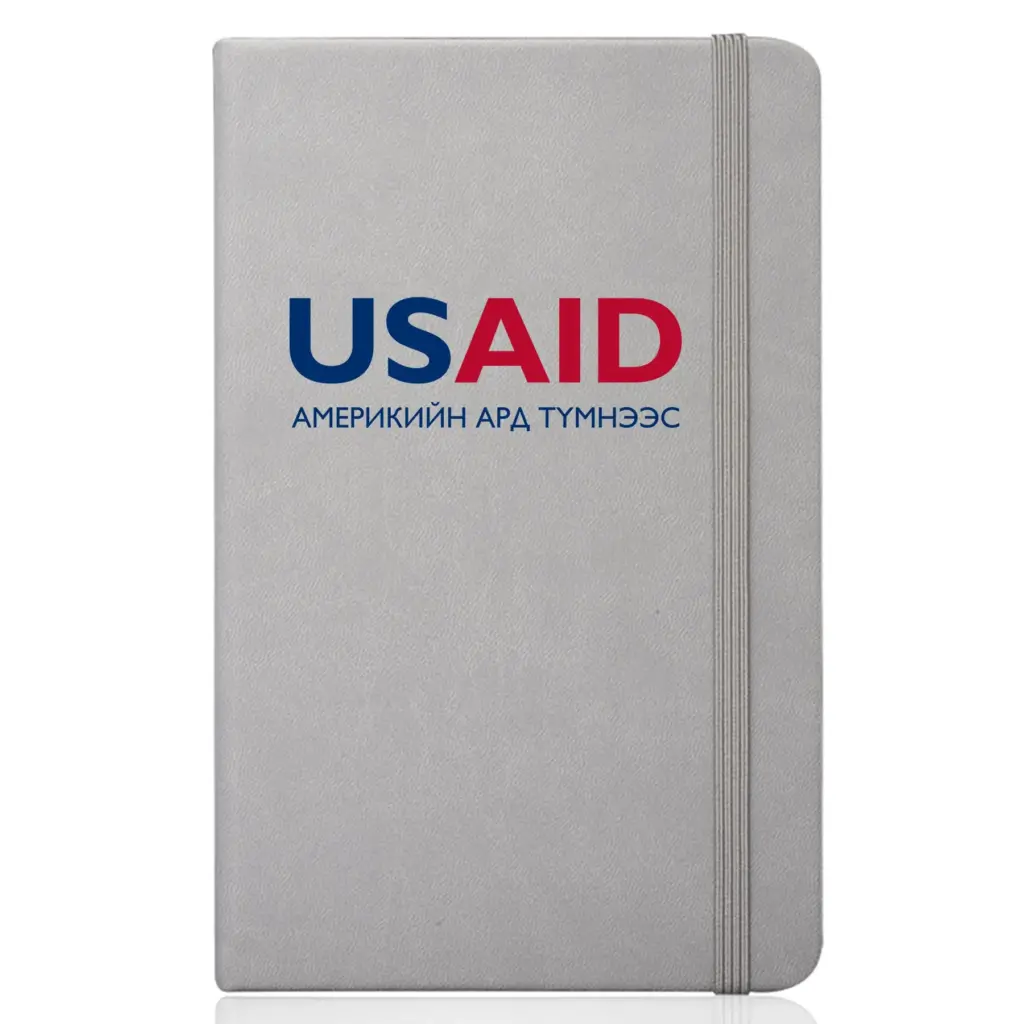 USAID Mongolian - Barrington Hardcover Journals with Band