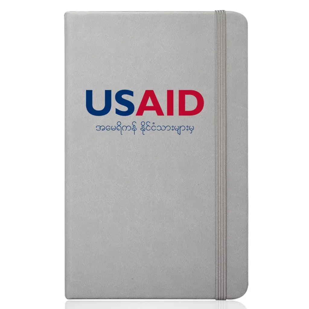 USAID Burmese - Barrington Hardcover Journals with Band