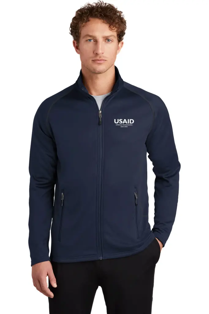 USAID Motu - Eddie Bauer Men's Smooth Fleece Base Layer Full-Zip