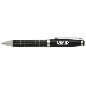 USAID Bahasa Indonesia - Onyx Grid Metal Pens