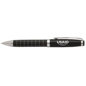 USAID Chavacano - Onyx Grid Metal Pens