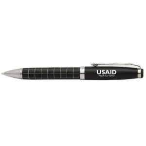 USAID Dari - Onyx Grid Metal Pens