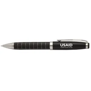 USAID Bangla - Onyx Grid Metal Pens