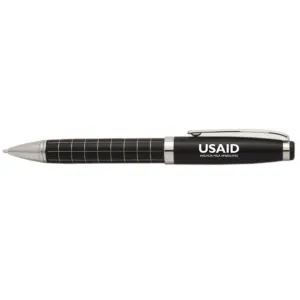 USAID Hiligaynon - Onyx Grid Metal Pens