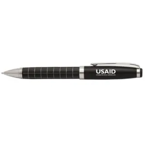 USAID Kapampangan - Onyx Grid Metal Pens