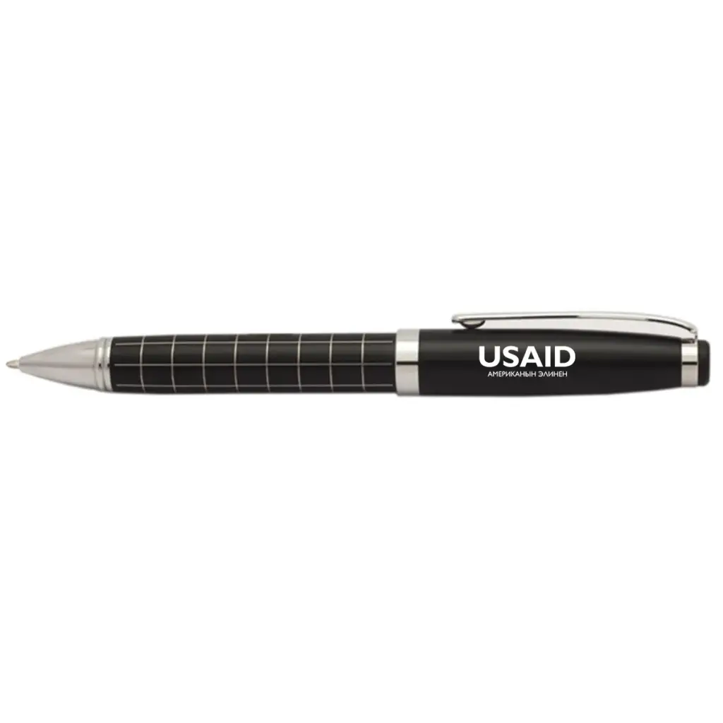 USAID Kyrgyz - Onyx Grid Metal Pens