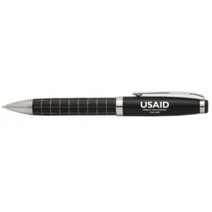 USAID Motu - Onyx Grid Metal Pens